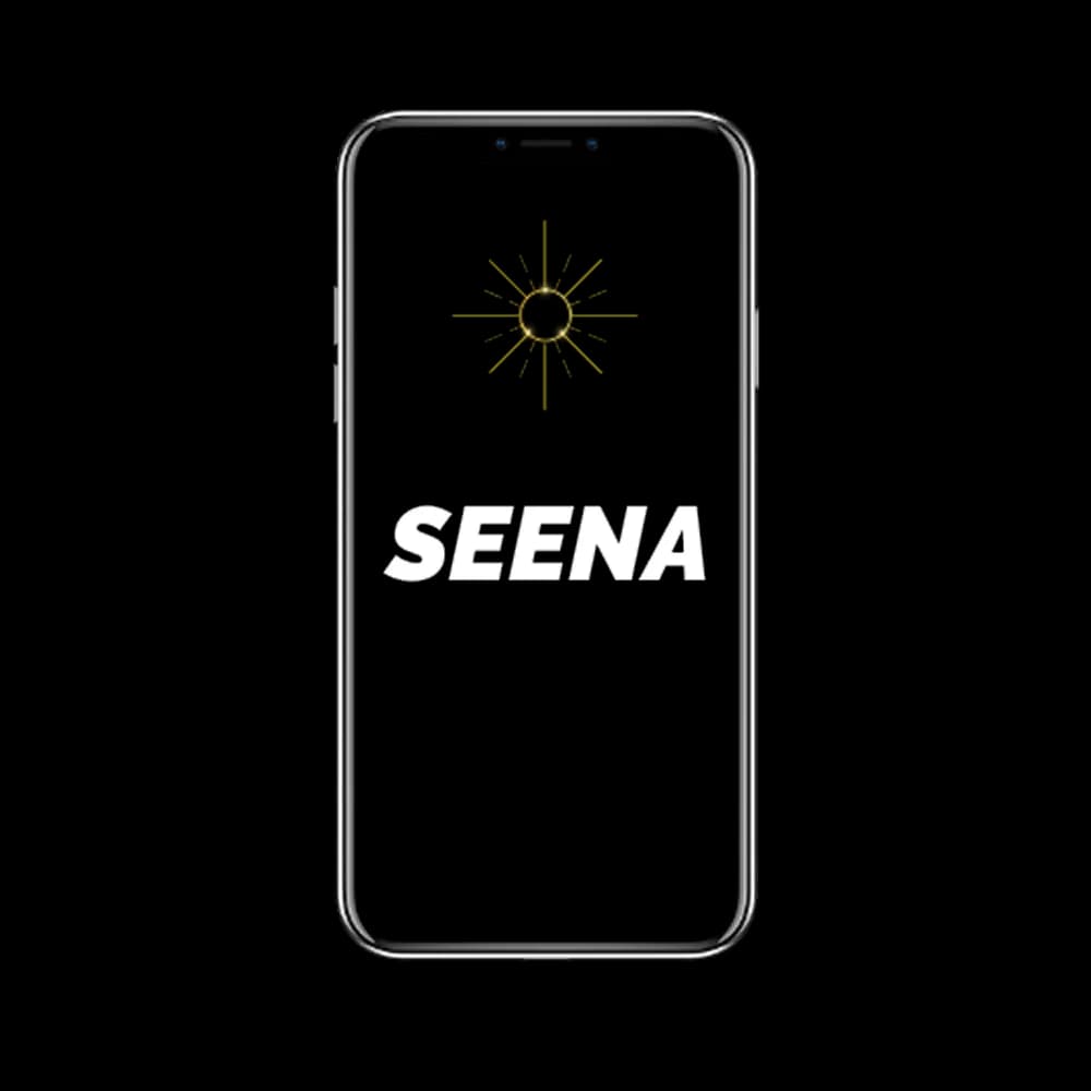 Seena app on phone
